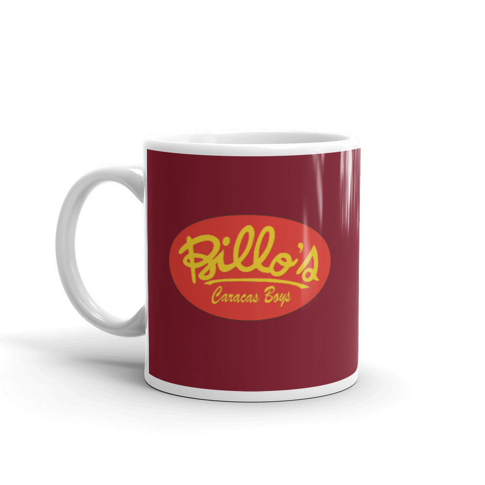 Taza Mug Billos Tradicional Vinotinto