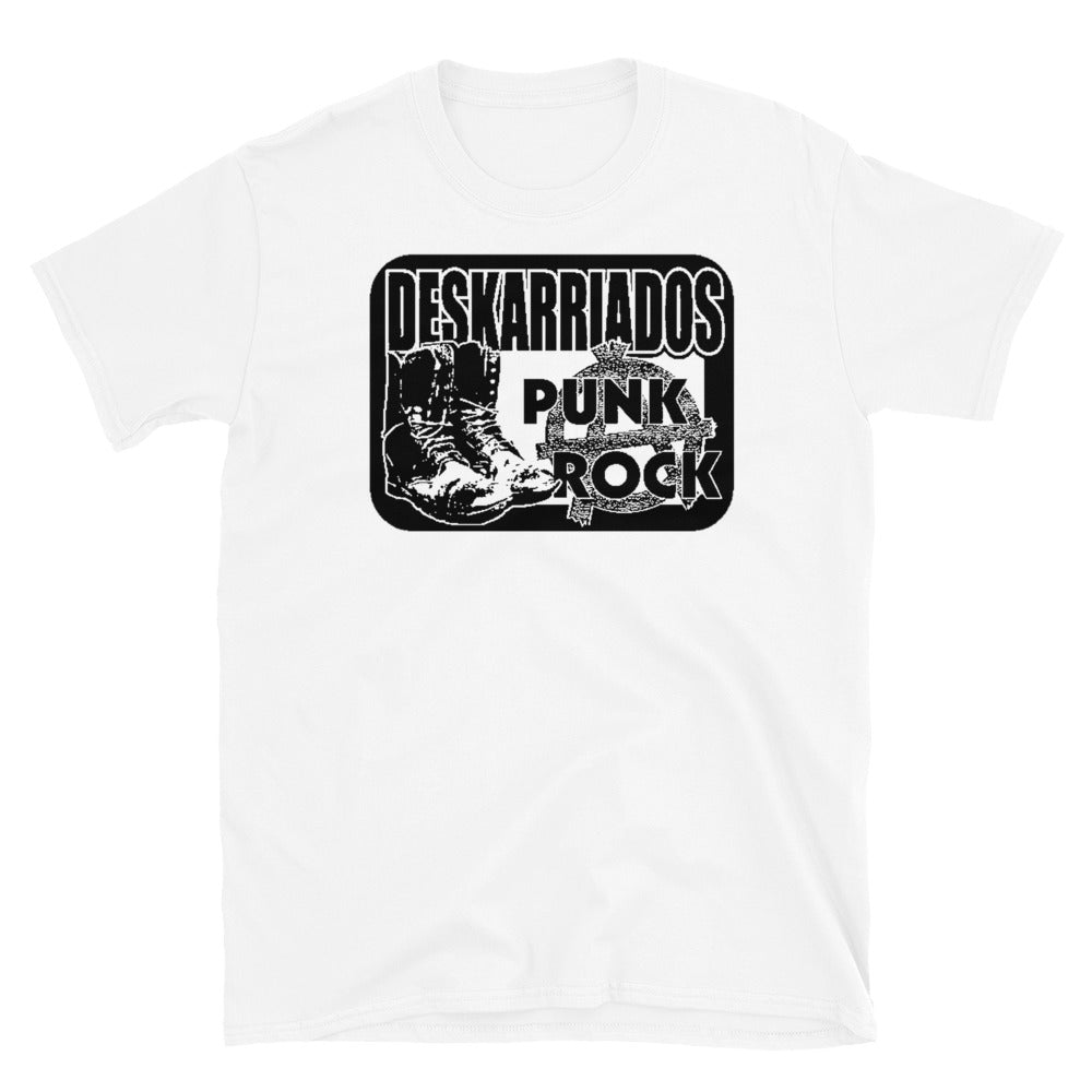 Camiseta Deskarriados Logo Classic White