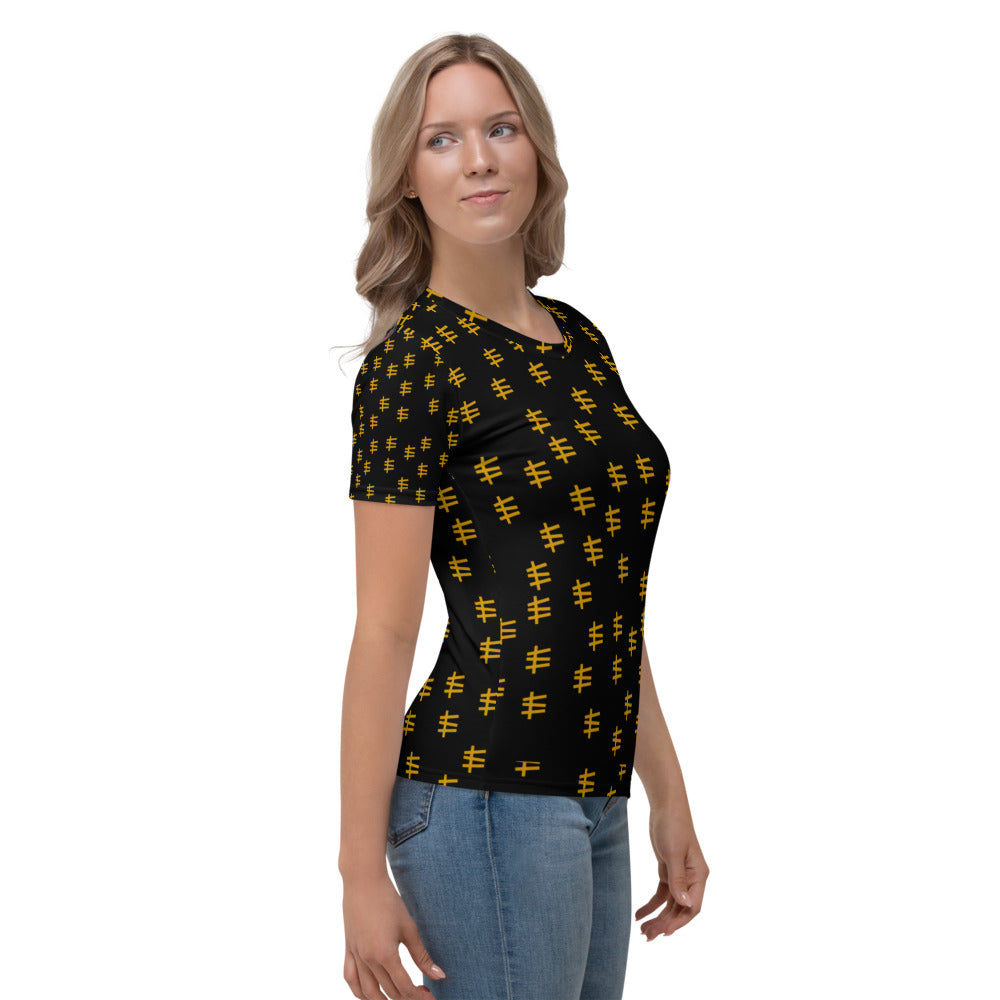 Camiseta ERA Kanji Gold Collage