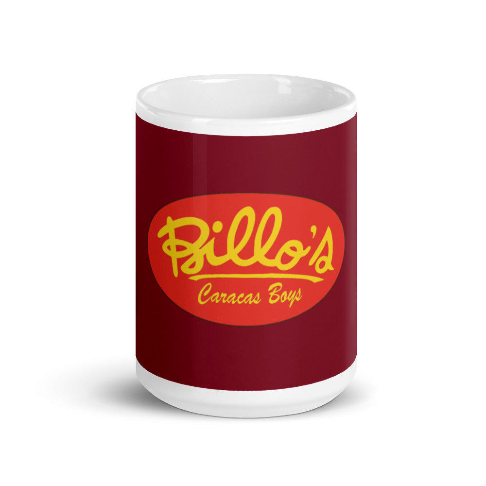 Taza Mug Billos Tradicional Vinotinto