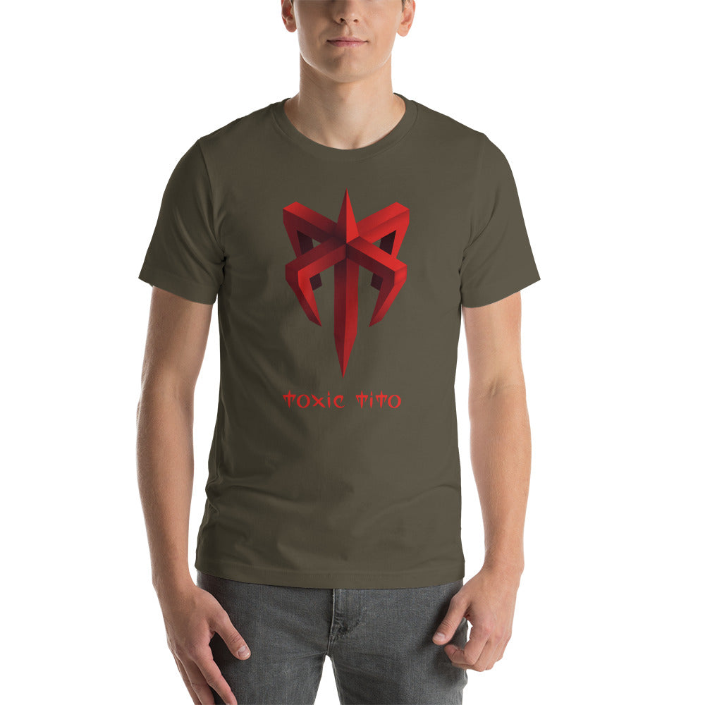 Toxic Tito Short-Sleeve Unisex T-Shirt Army