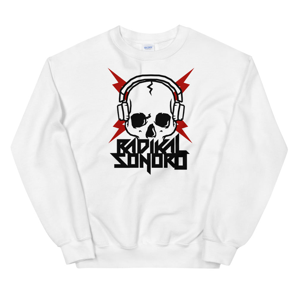 Sudadera Radikal Sonoro Unisex Blanco