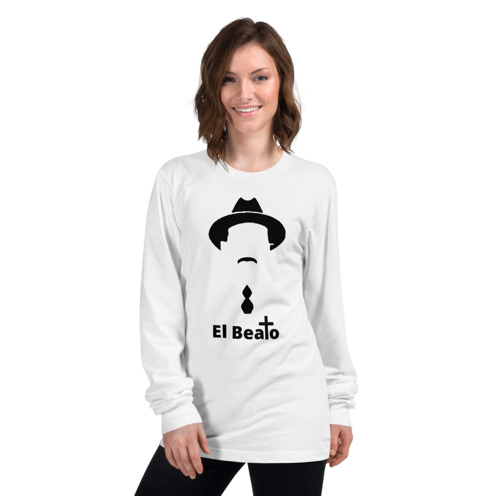 Camiseta de manga larga El Beato White