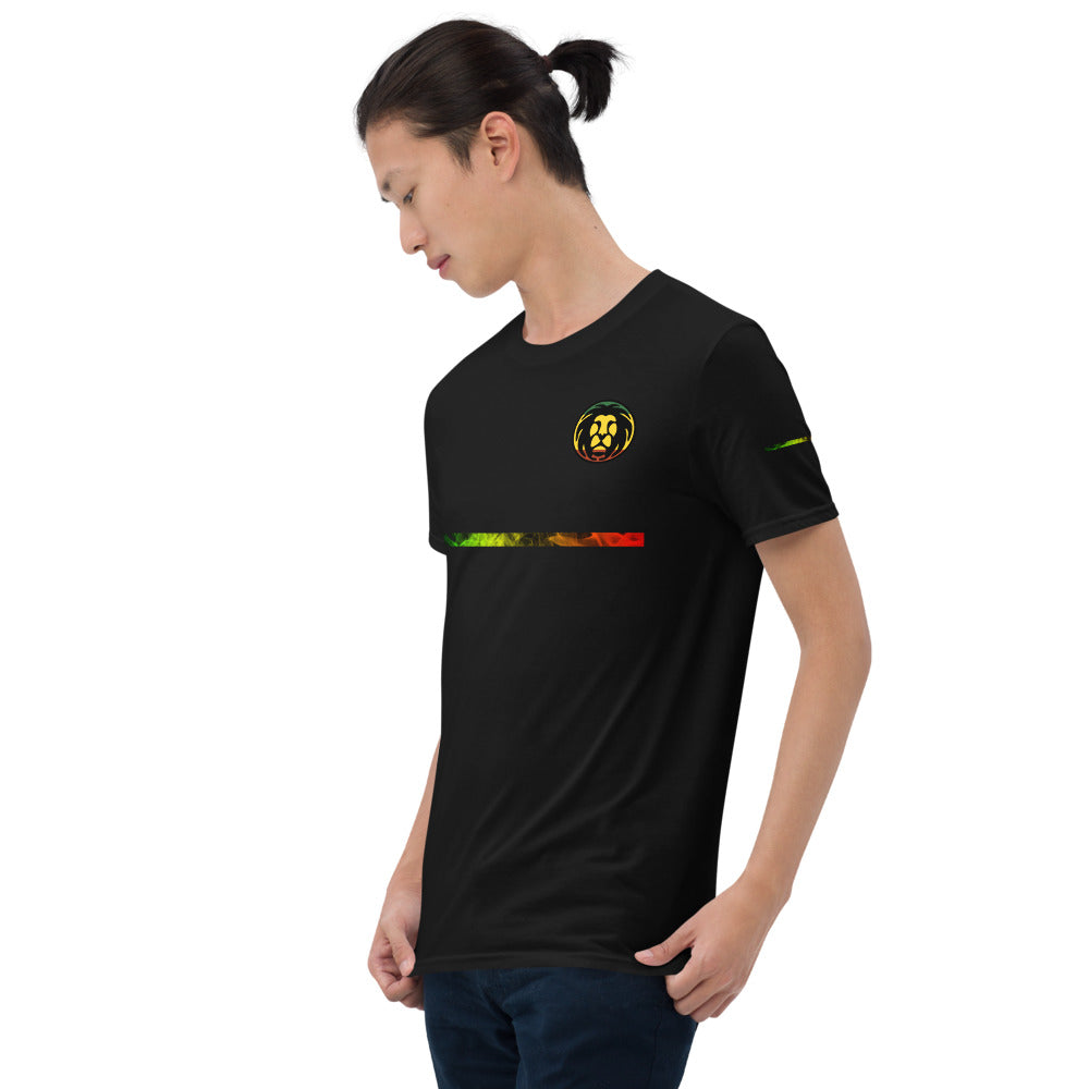 Fashion Lion Abstract Four Short-Sleeve T-Shirt