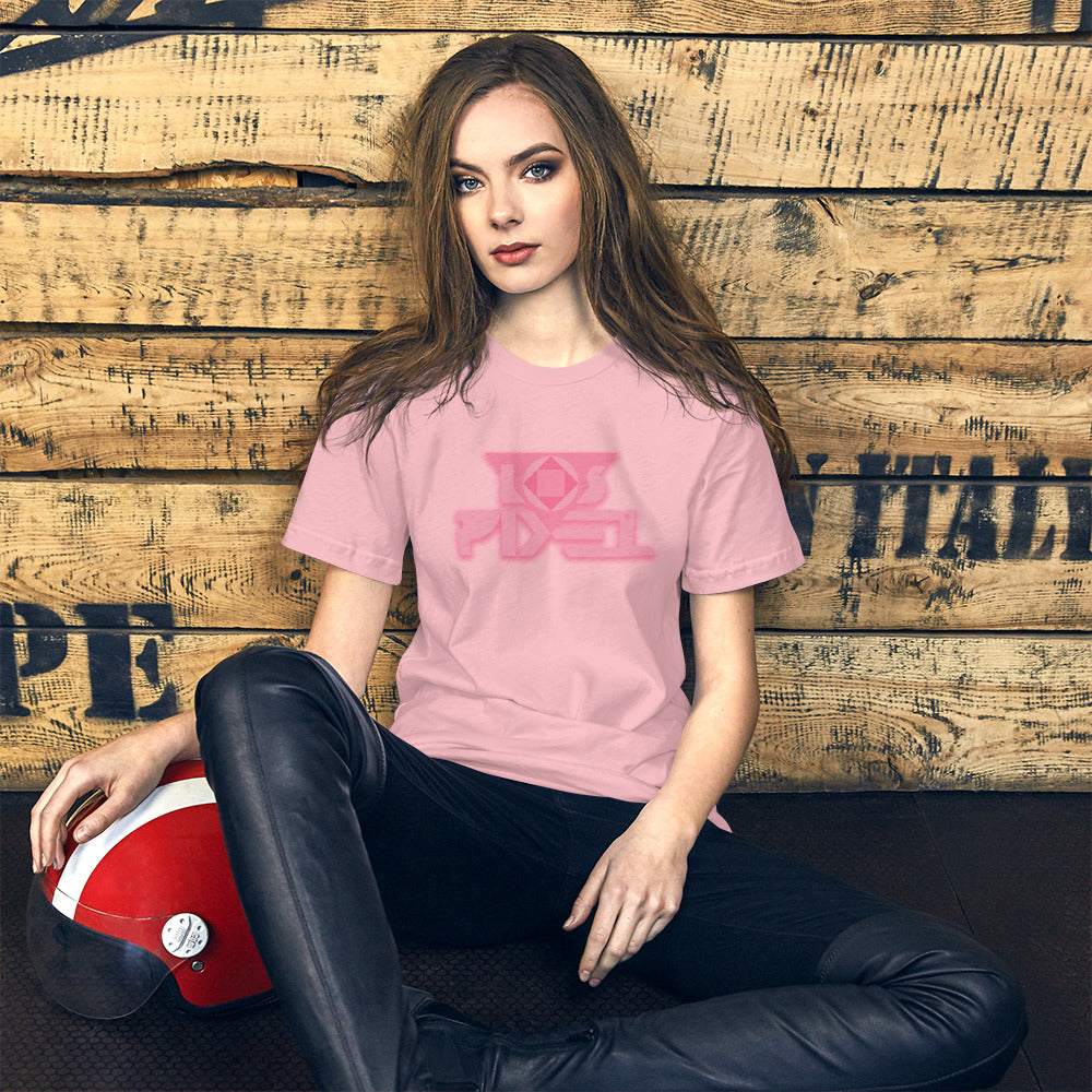 Camiseta Los Pixel Pink Pink