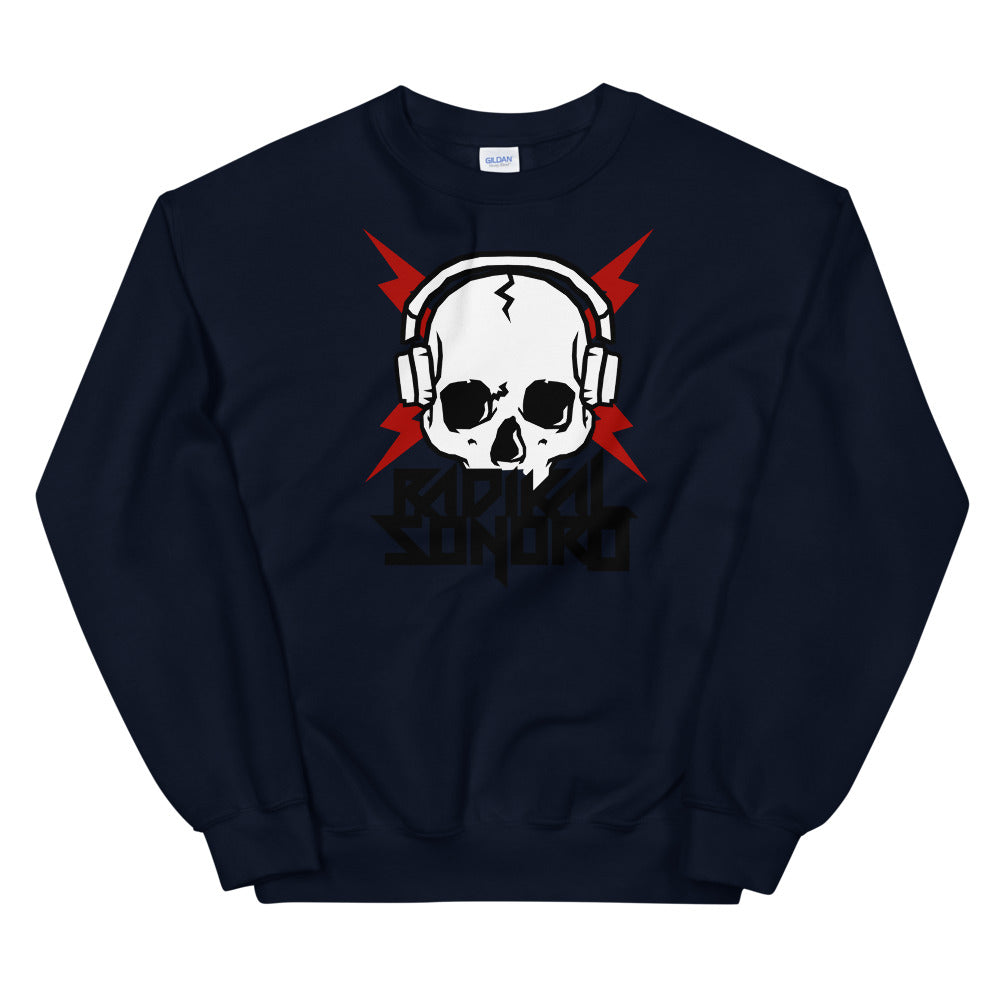 Sudadera Radikal Sonoro Unisex Blanco