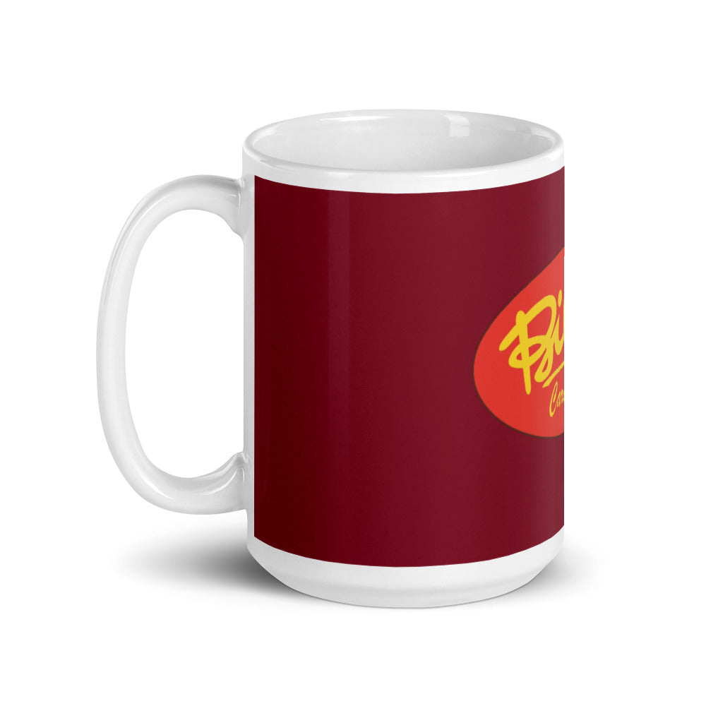 Taza Mug Billos Tradicional Vinotinto