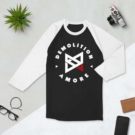 Demolition Amore Baseball sleeve raglan shirt