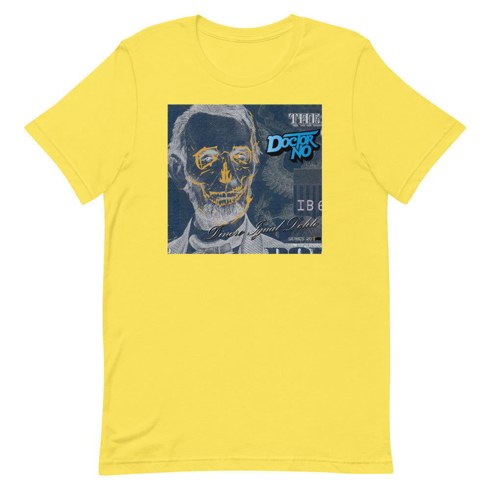 Camiseta Doctor No Dinero igual Delito Yellow