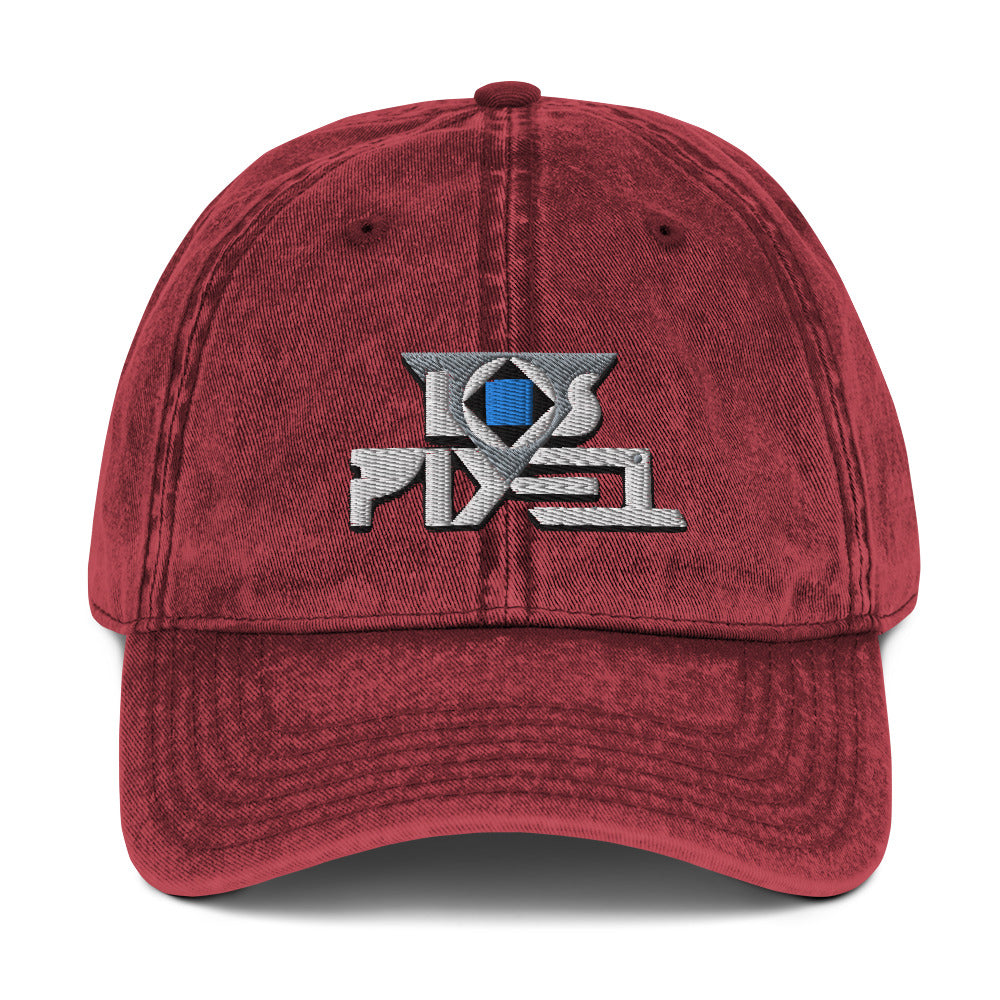 Gorra Los Pixel sarga algodón vintage