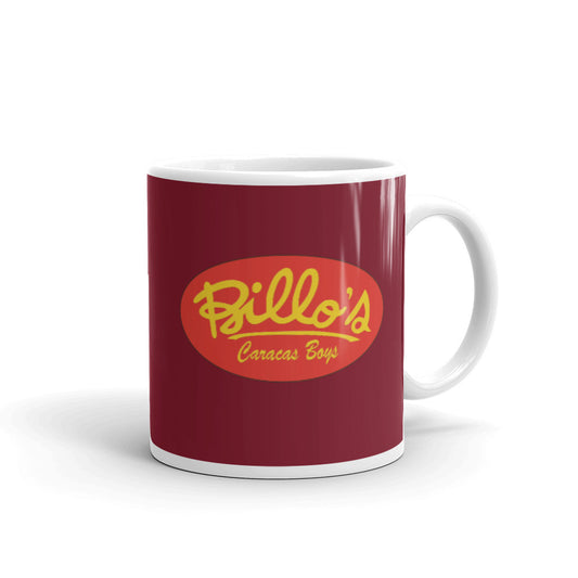 Taza Mug Billos Tradicional Vinotinto