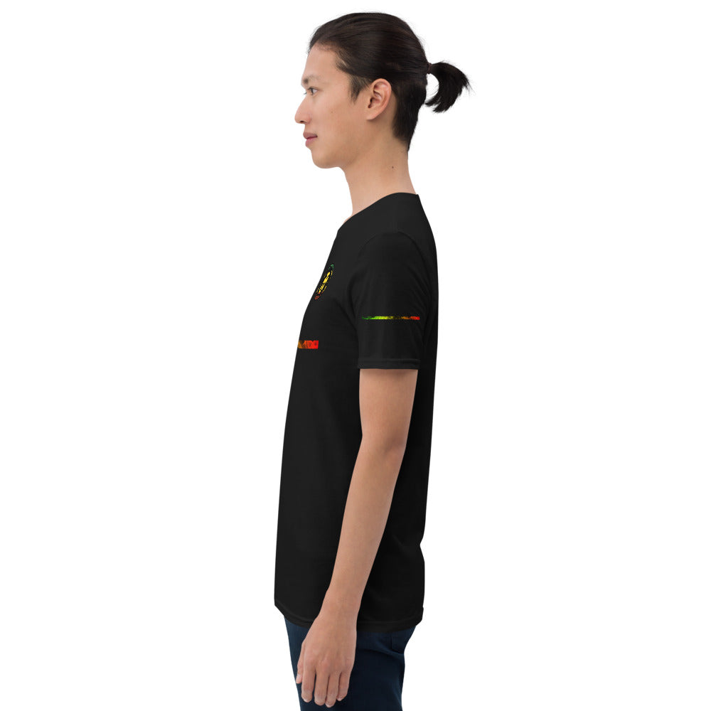 Fashion Lion Abstract Four Short-Sleeve T-Shirt