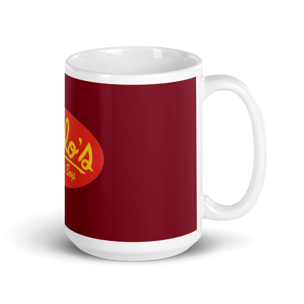 Taza Mug Billos Tradicional Vinotinto