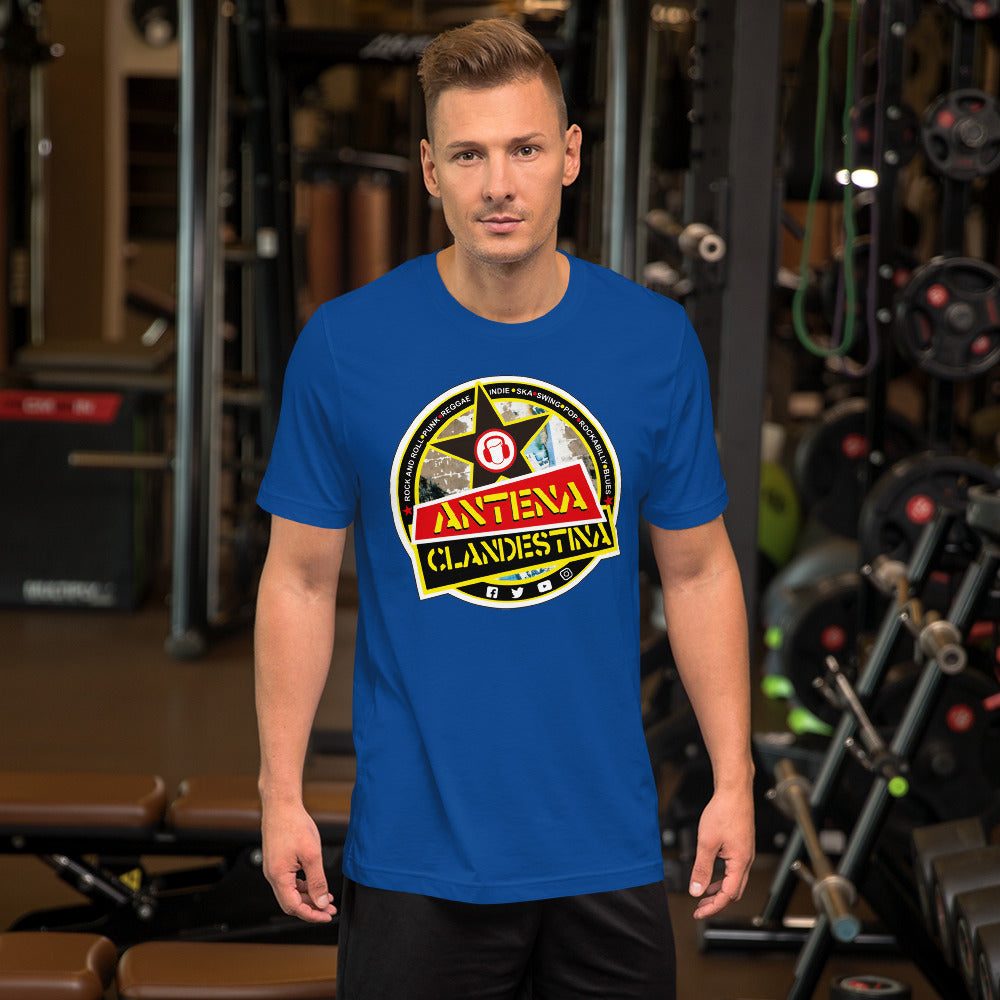 Camiseta Antena Clandestina True Royal