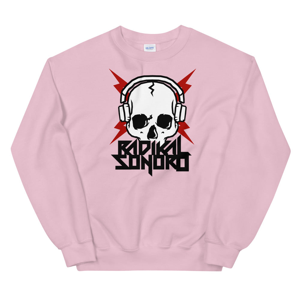 Sudadera Radikal Sonoro Unisex Blanco
