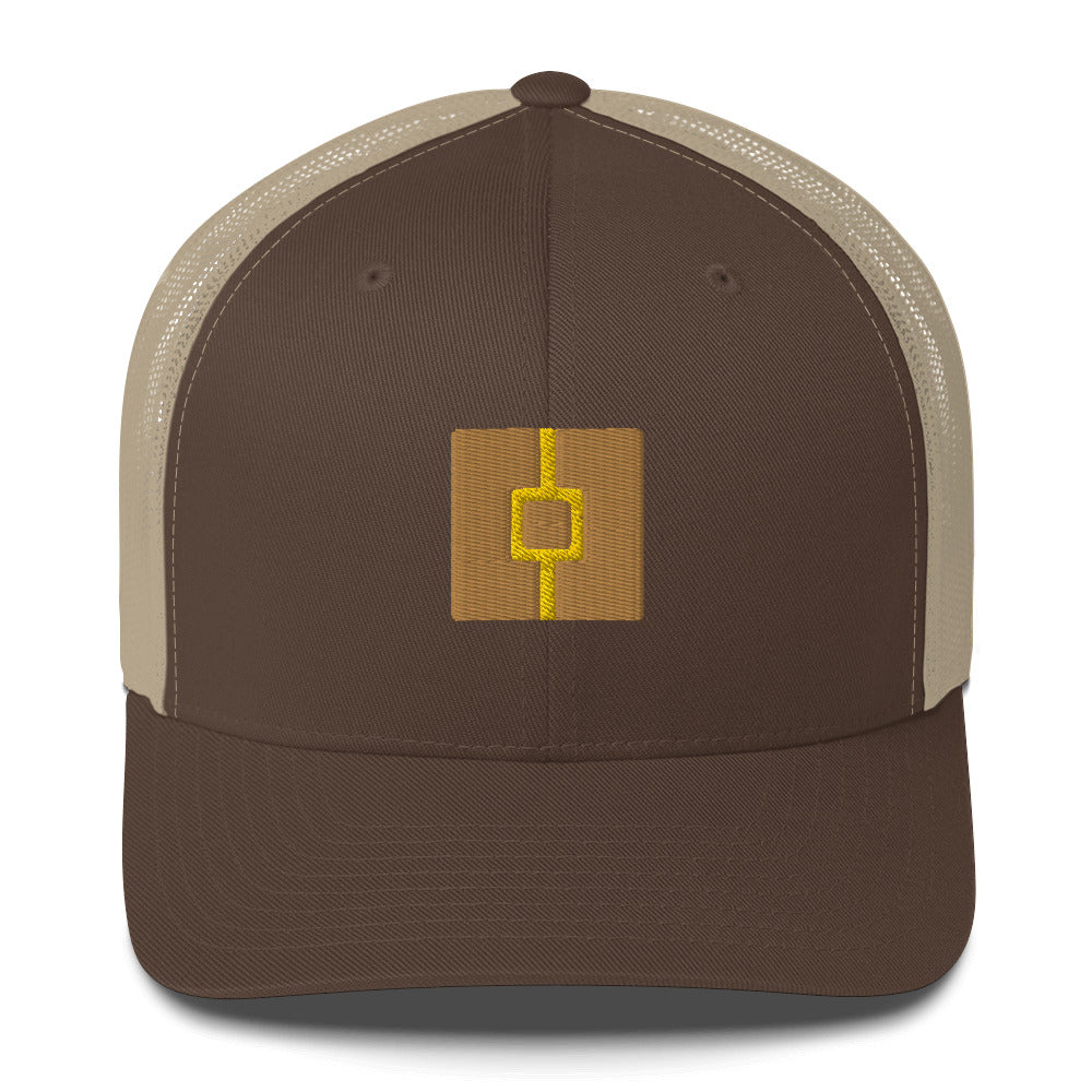 Gorra tipo trucker Culto Oculto Khaki