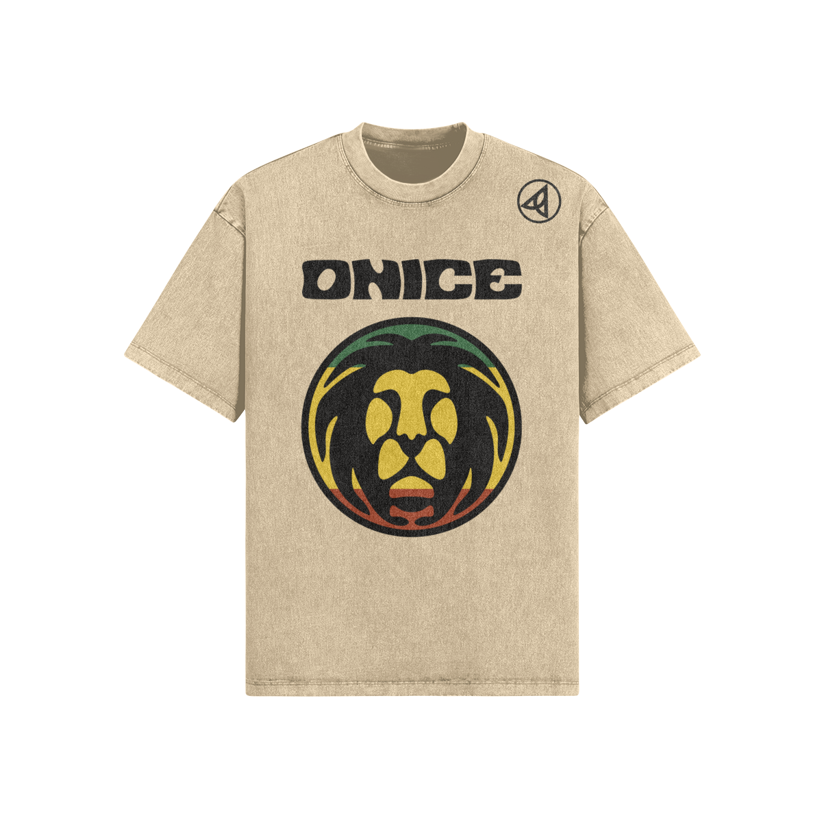 Onice Oversized Snow Wash Colors T-Shirt