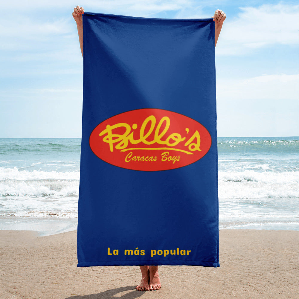 Toalla de playa Billos Tradicional Azul Premium
