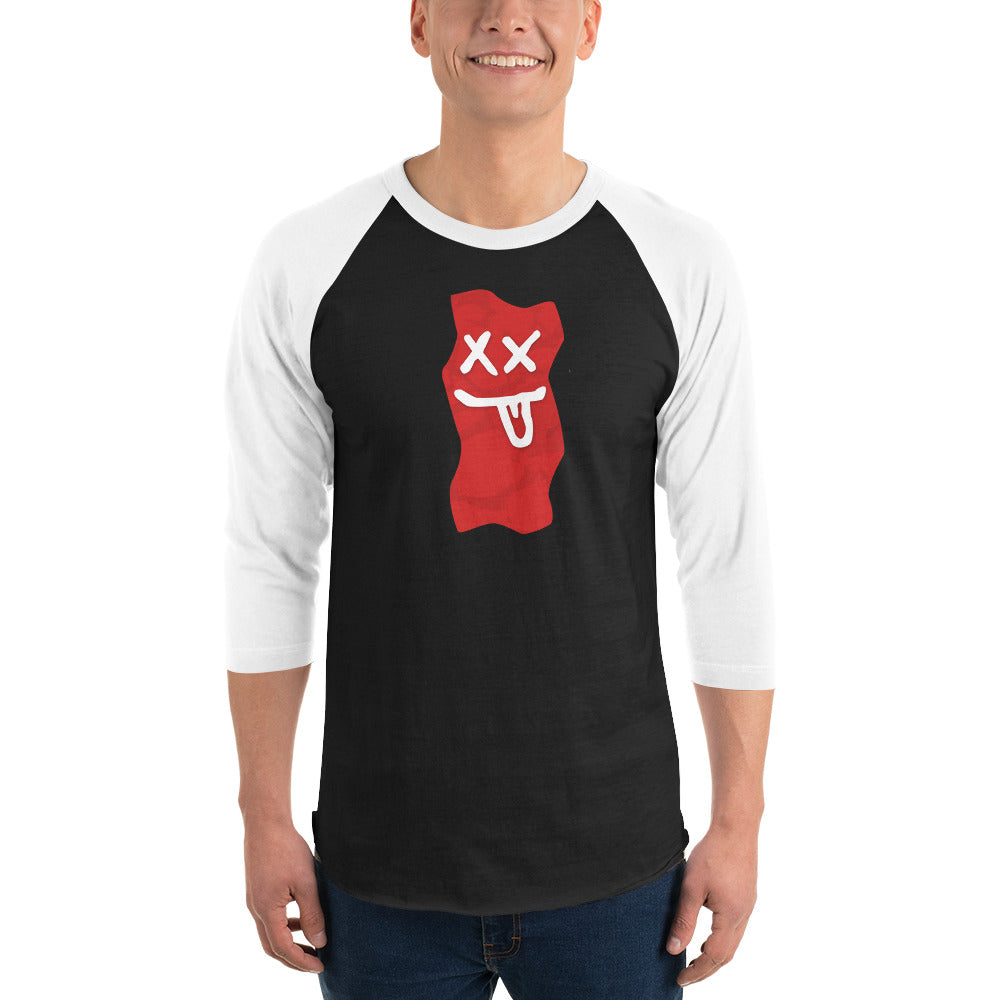 Adokito 3/4 sleeve raglan shirt