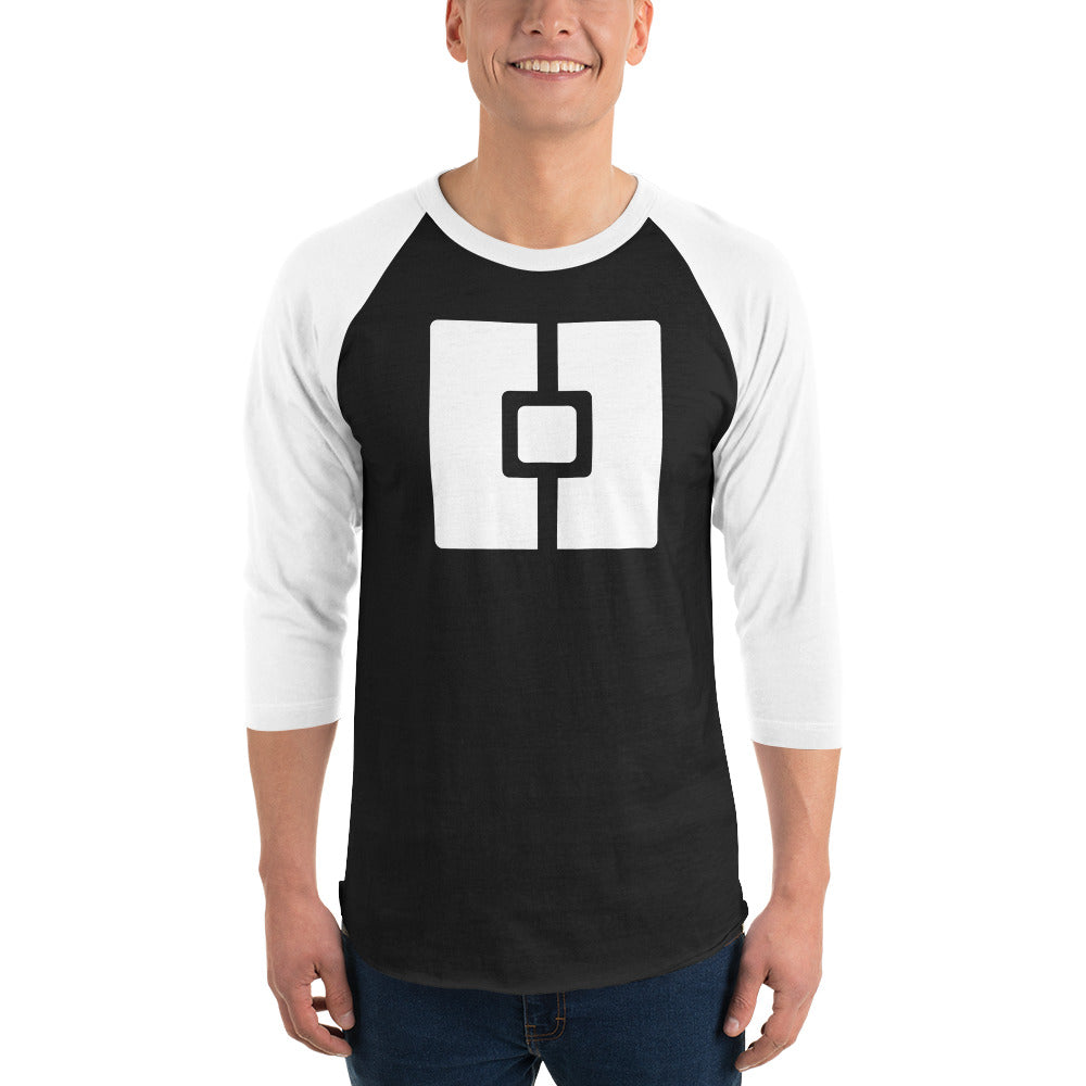 Camiseta Culto Oculto con manga raglán tres cuartos