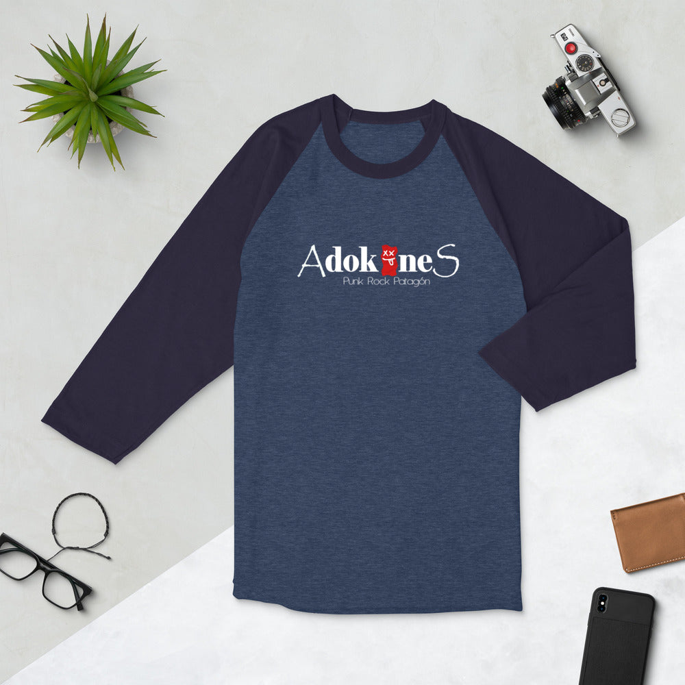 Adokines 3/4 sleeve raglan shirt