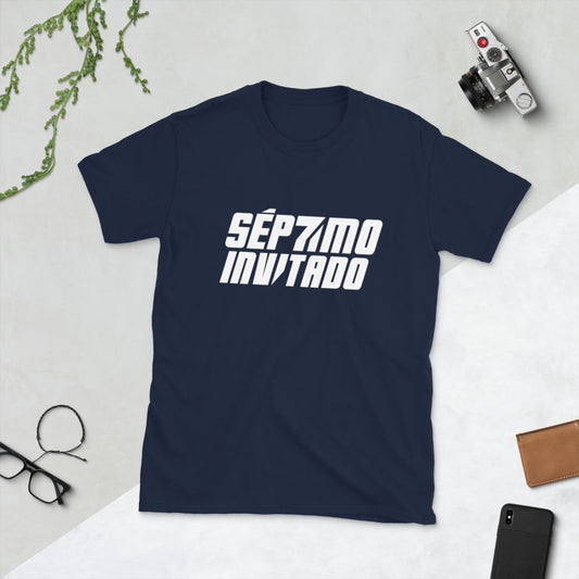 Séptimo Invitado Classic Navy Short-Sleeve Unisex T-Shirt