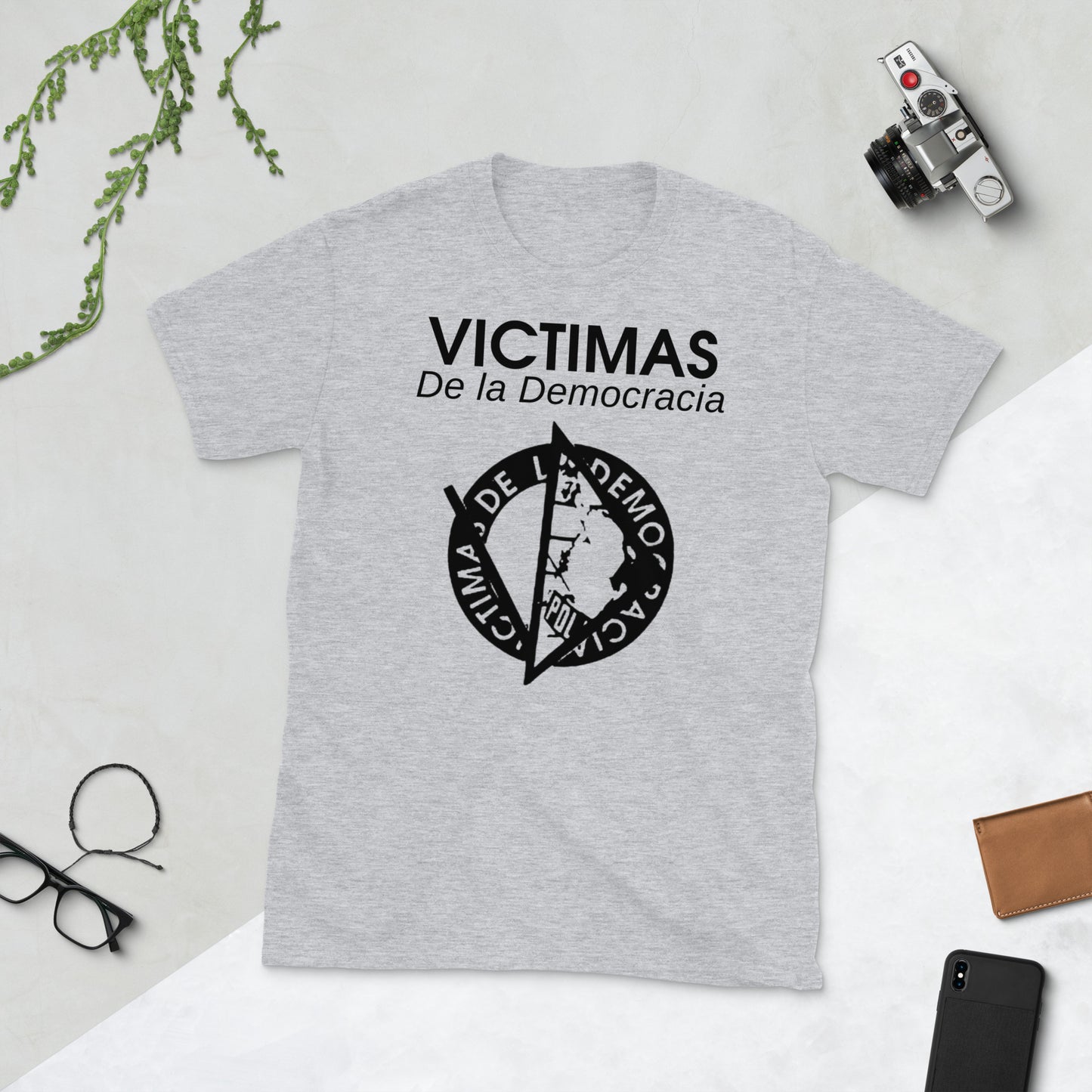 Victimas de la Democracia T-Shirt Sport Grey