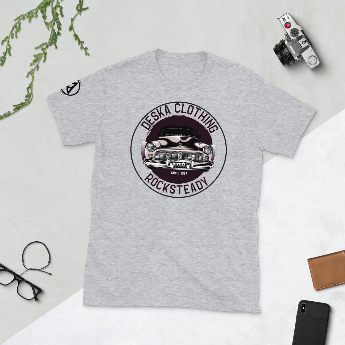 DESKA Clothing Rocksteady Sport Grey T-Shirt