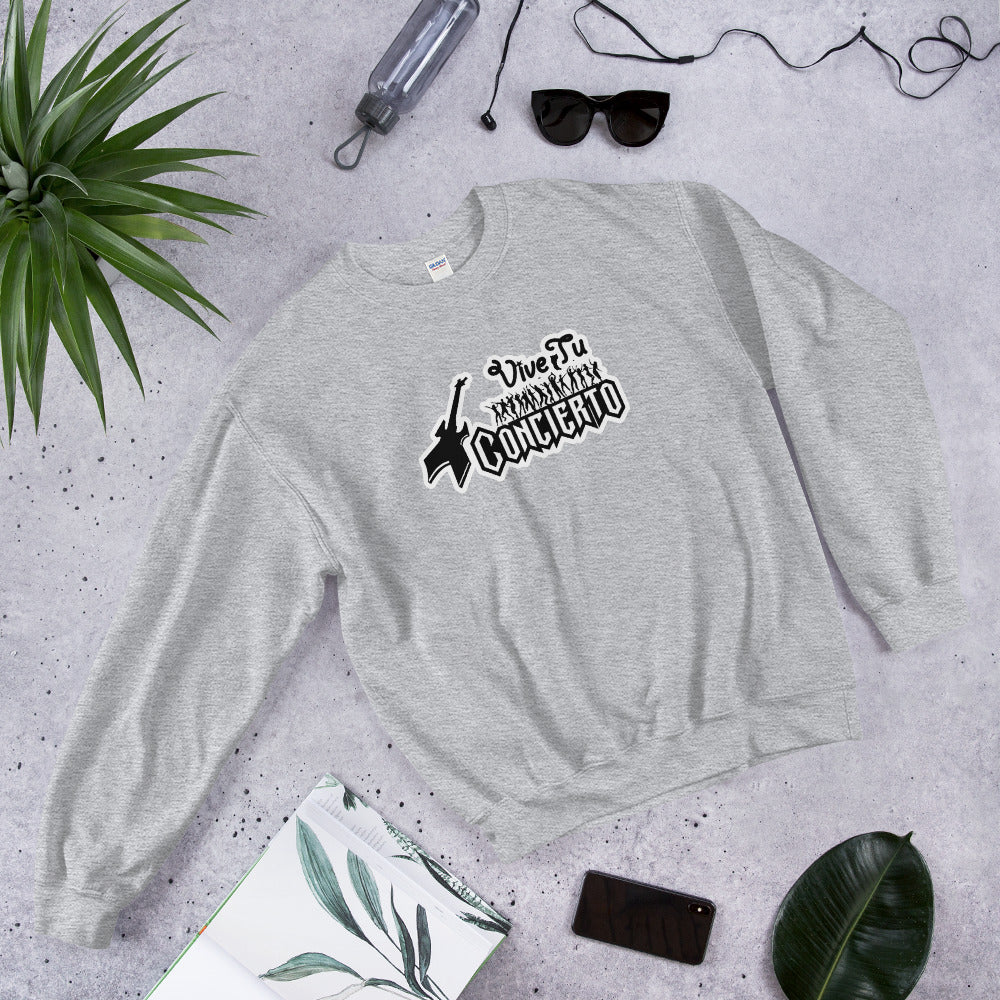 Vive Tu Concierto Sport Grey Unisex Sweatshirt