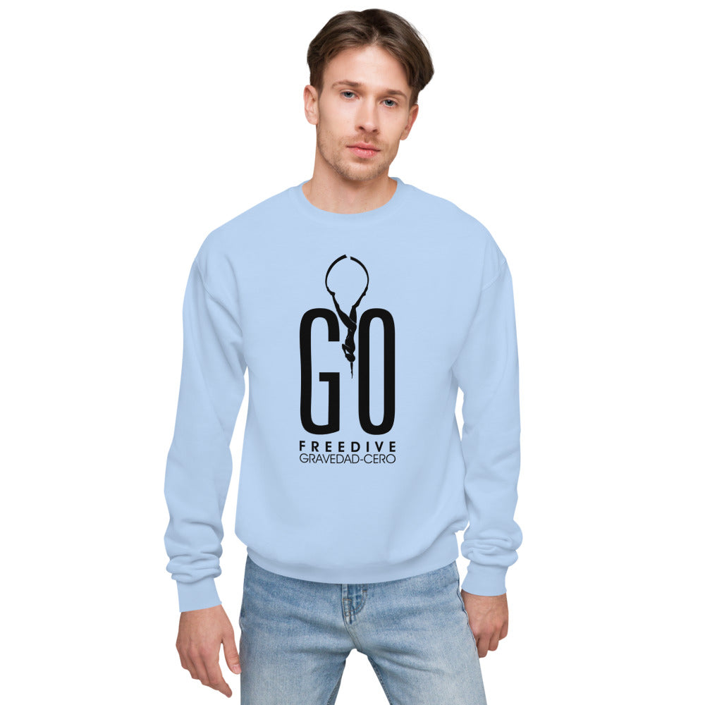 Freedive G0 Unisex fleece sweatshirt