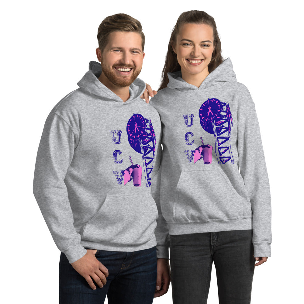 Sudadera Tiempos UCV Sport Grey con capucha unisex