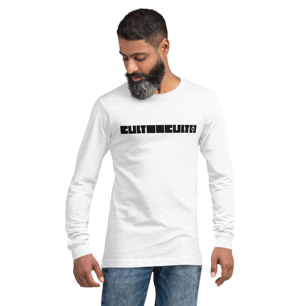 Camiseta manga larga Culto Oculto Blanca Branded