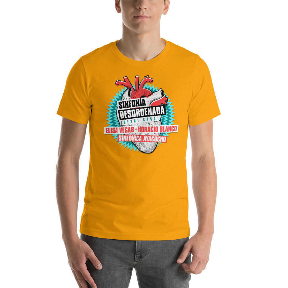 Camiseta Sinfonía Desordenada Gold
