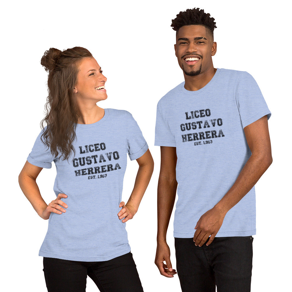Camiseta de manga corta unisex Liceo Gustavo Herrera