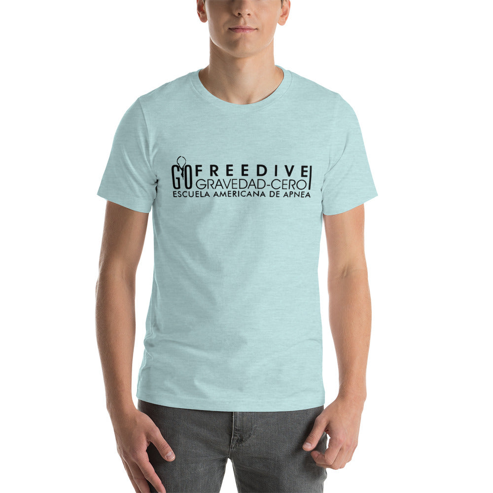 Freedive G0 EA de Apnea Short-Sleeve Unisex T-Shirt