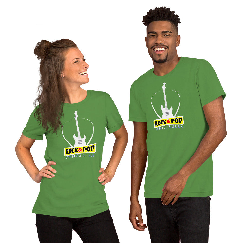Rock & Pop Venezuela Green Short-Sleeve Unisex T-Shirt