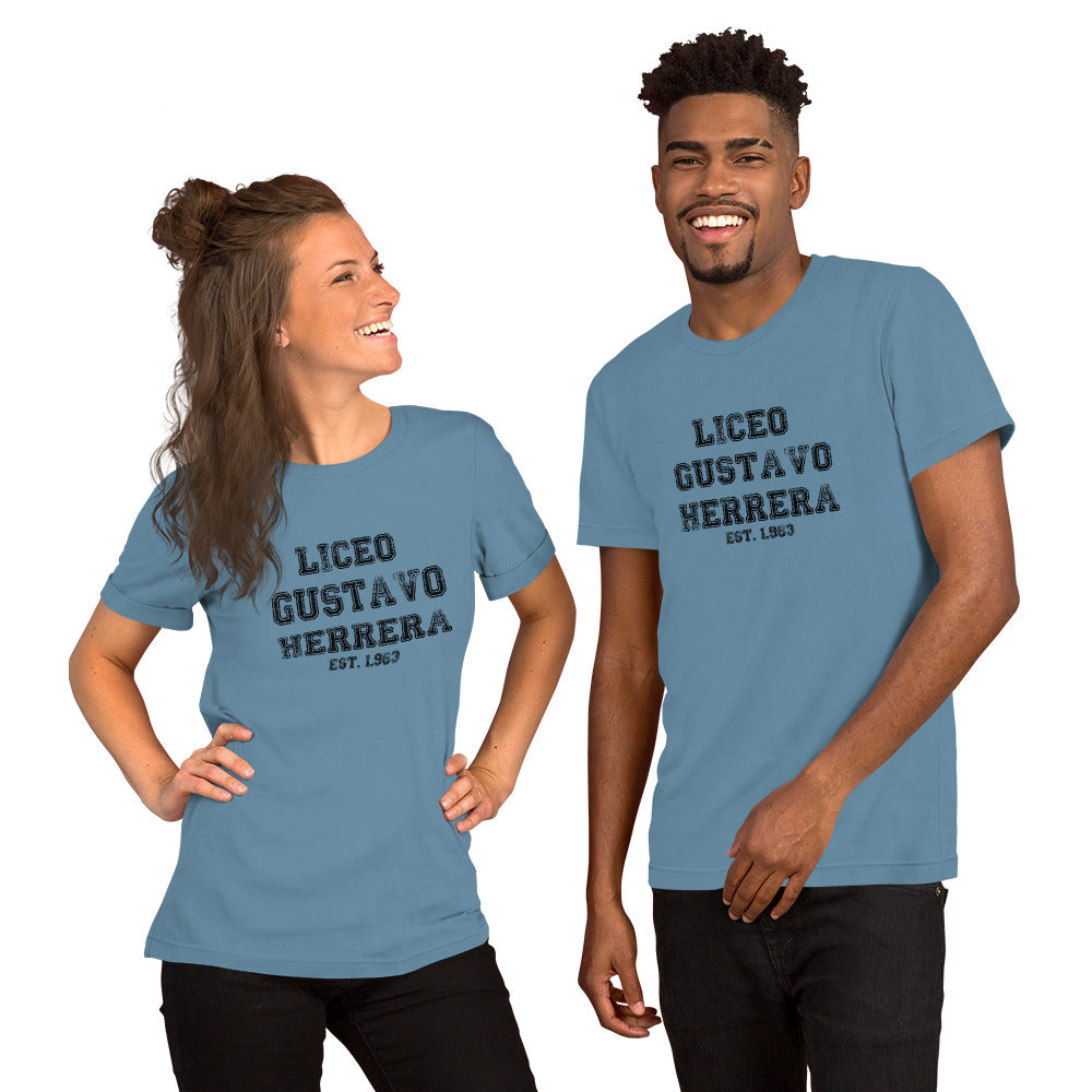 Camiseta de manga corta unisex Liceo Gustavo Herrera