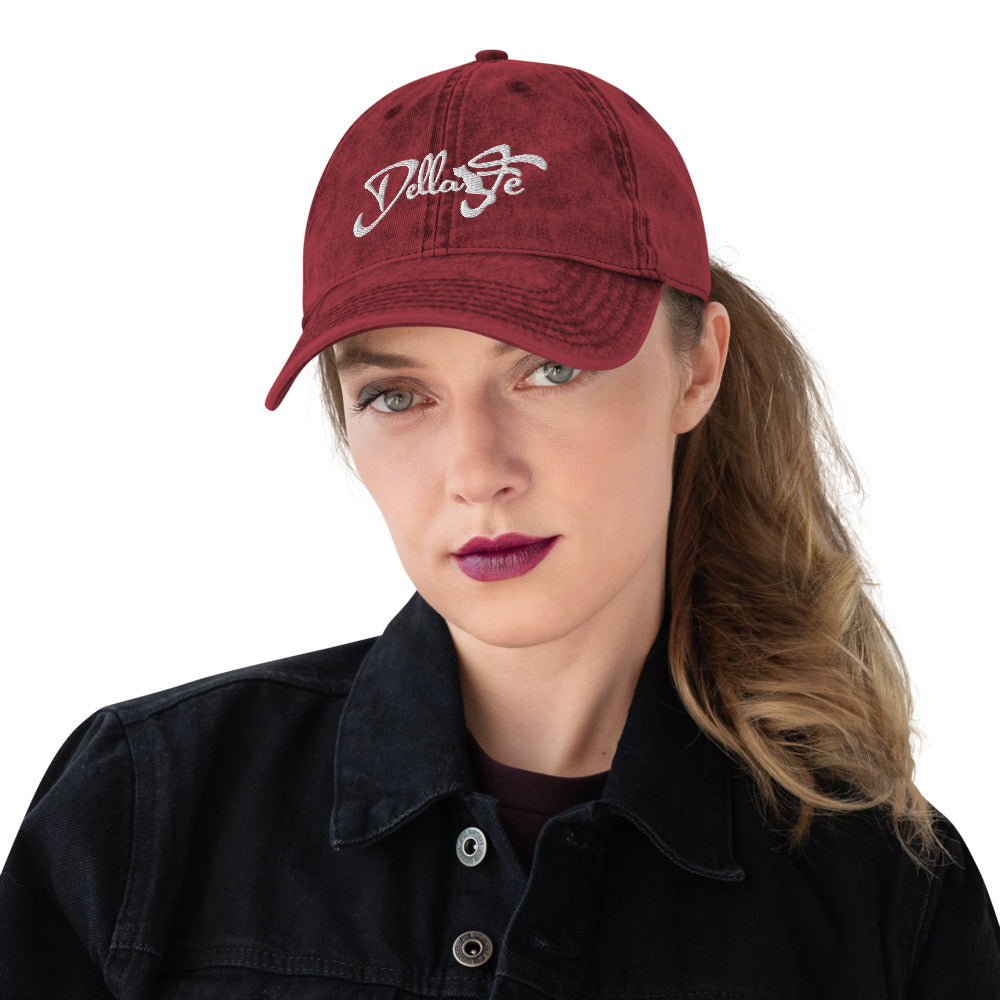 DellaFe Vintage Cotton Twill Cap