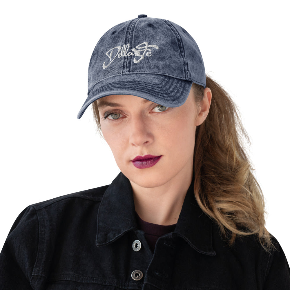 DellaFe Vintage Cotton Twill Cap