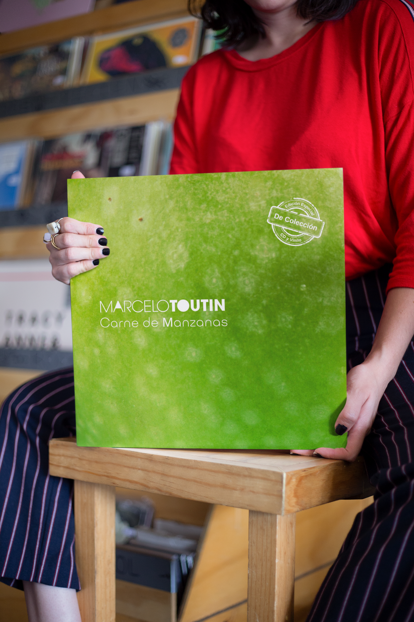 Disco Vinilo Carne de Manzanas Marcelo Toutin