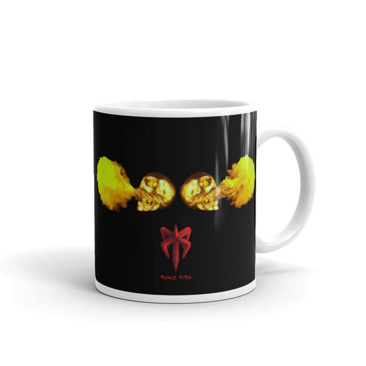Toxic Tito Zombie Skulls Black Mug