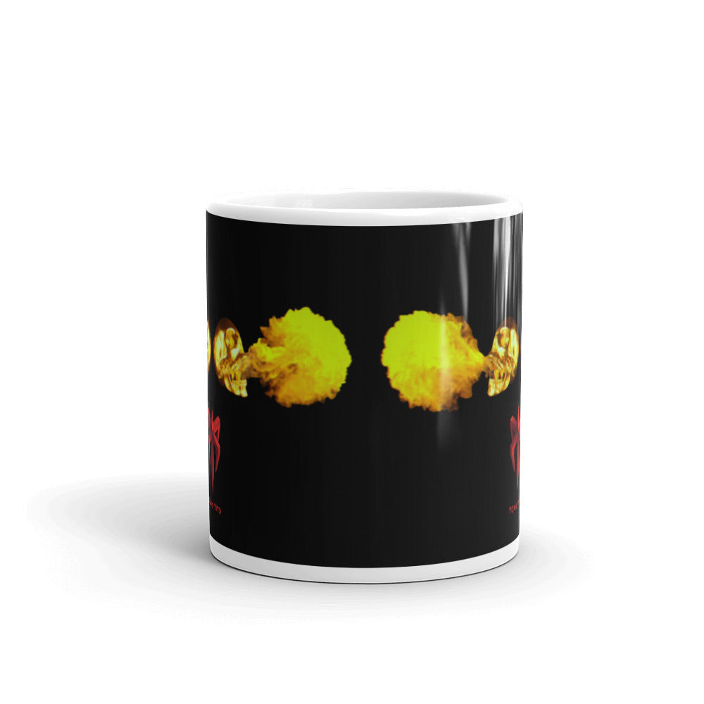 Toxic Tito Zombie Skulls Black Mug
