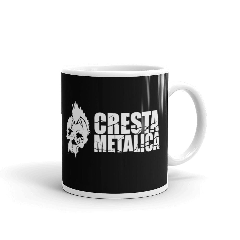 Cresta Metalica Black Mug