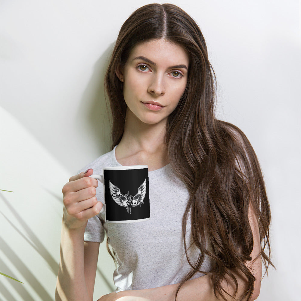 Carol Anngel Black Mug