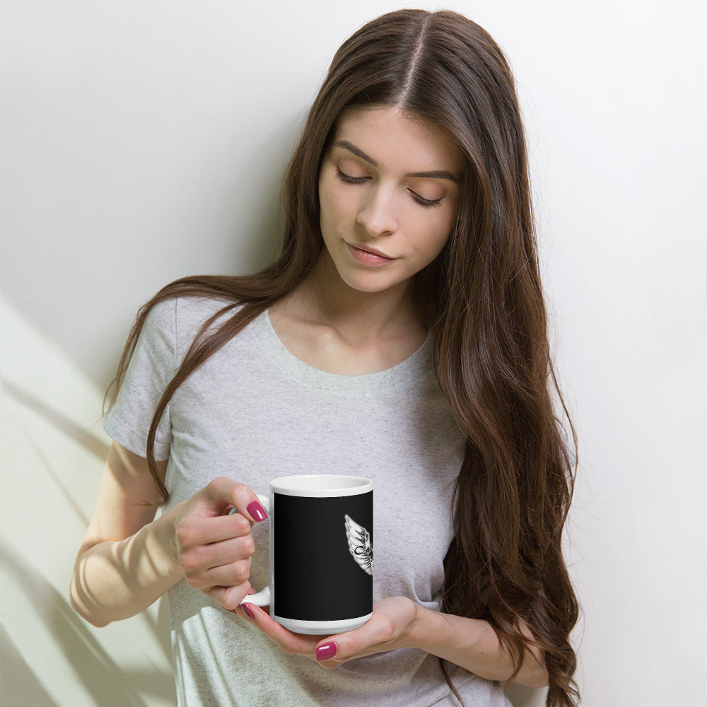 Carol Anngel Black Mug