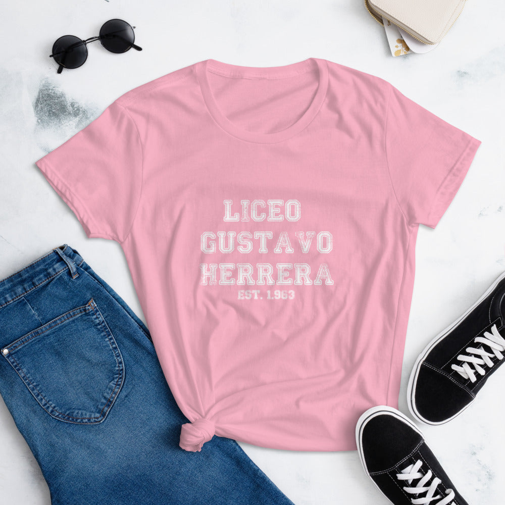 Camiseta de manga corta para mujer Liceo Gustavo Herrera