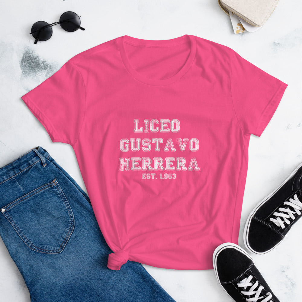 Camiseta de manga corta para mujer Liceo Gustavo Herrera