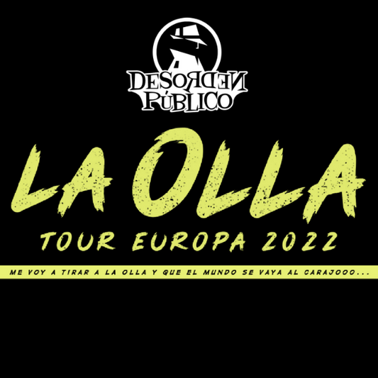 Desorden Público vuelve a Europa este 2022 con su gira La Olla Tour