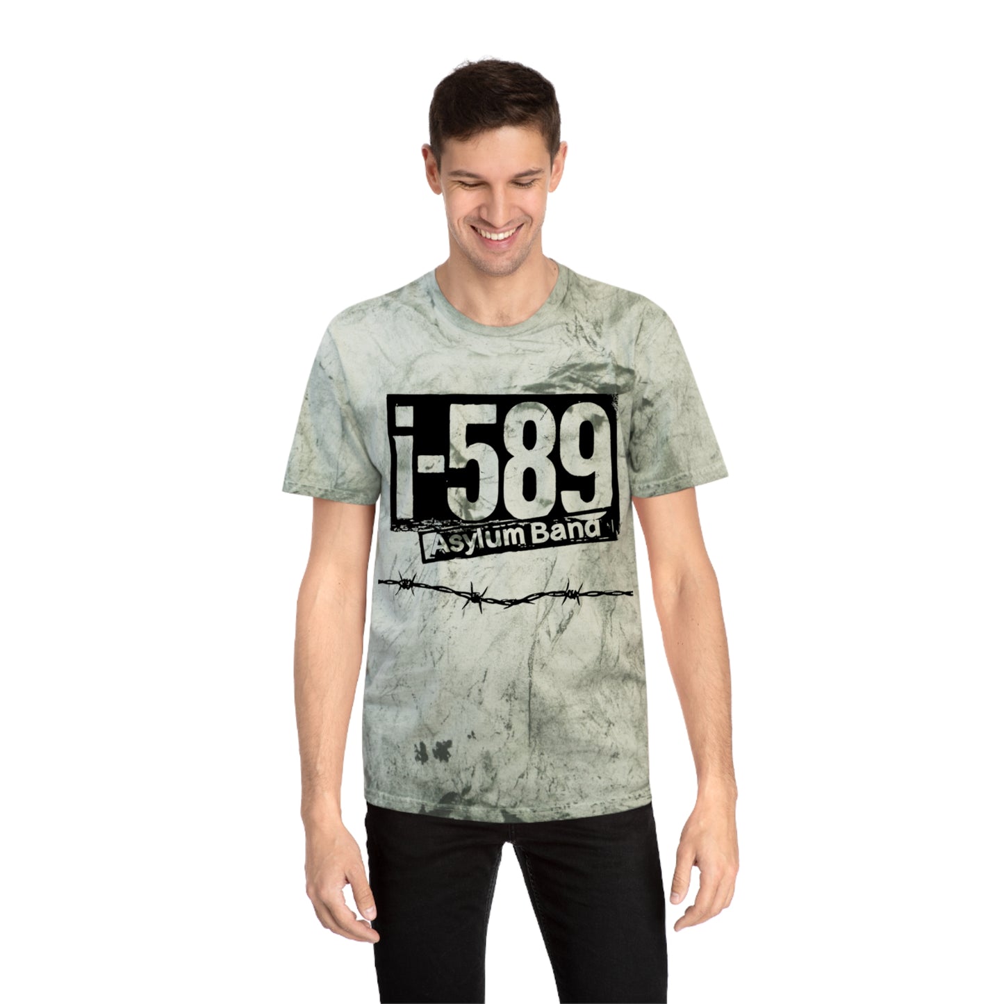 I589 Unisex Color Blast Vintage T-Shirt