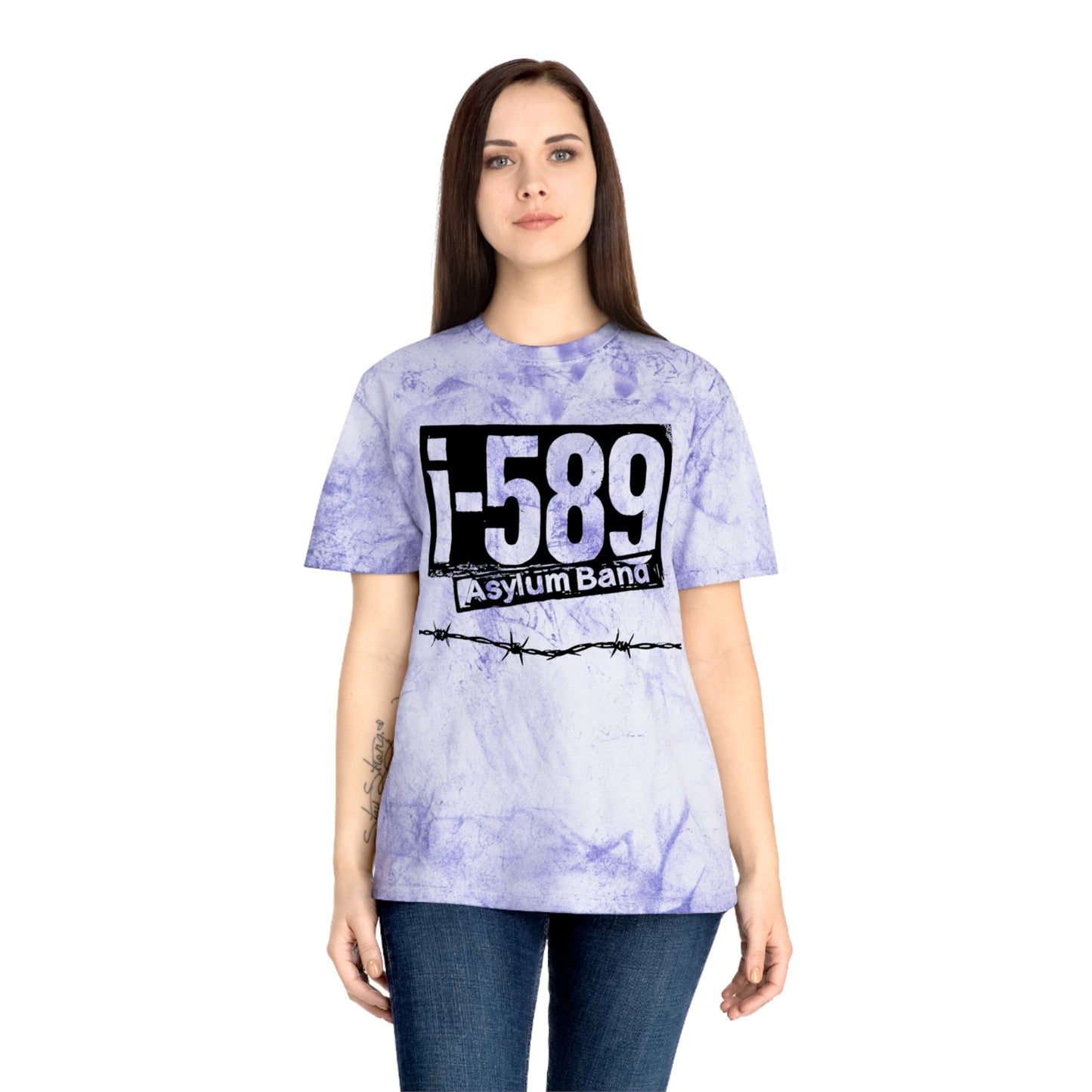 I589 Unisex Color Blast Vintage T-Shirt
